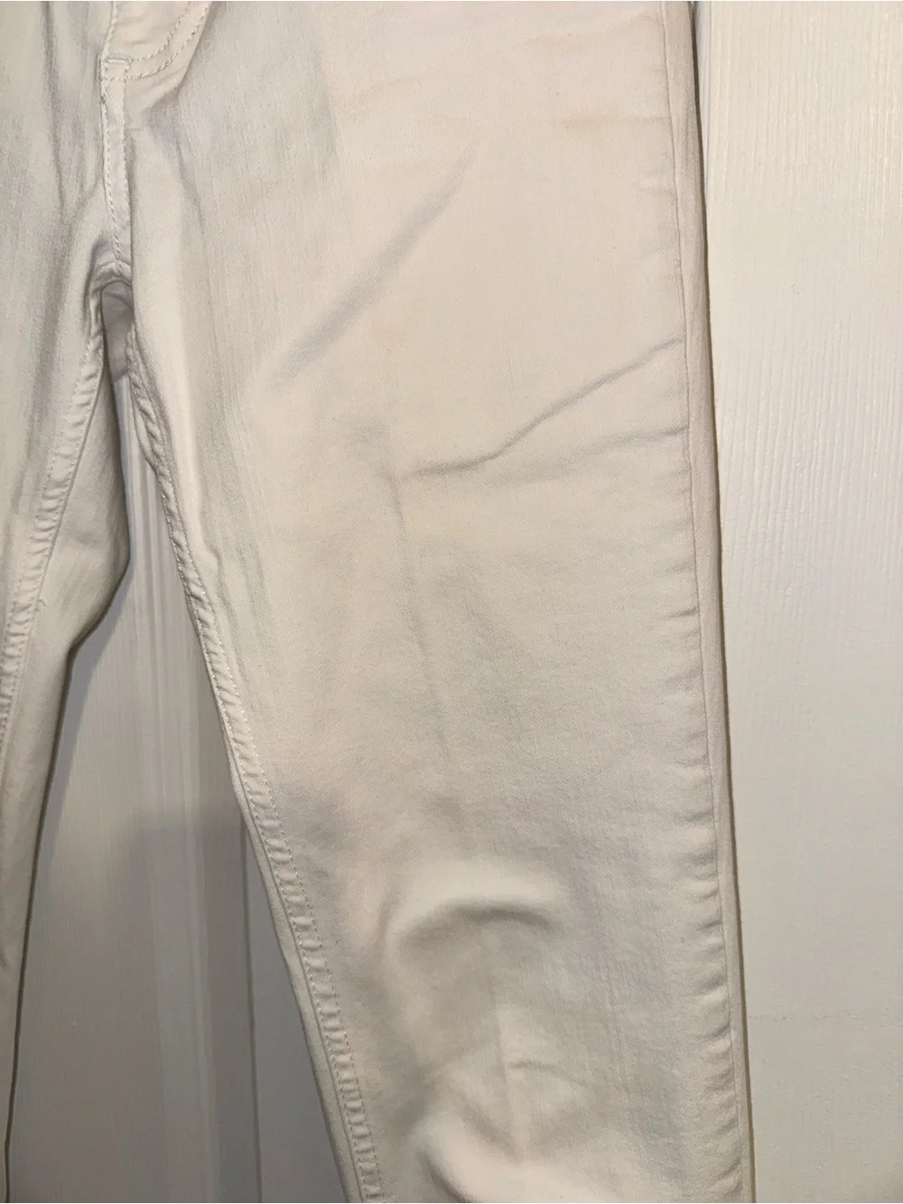 French Connection Rebound Skinny White Jeans Women’s Size XS/4 Stretch Denim